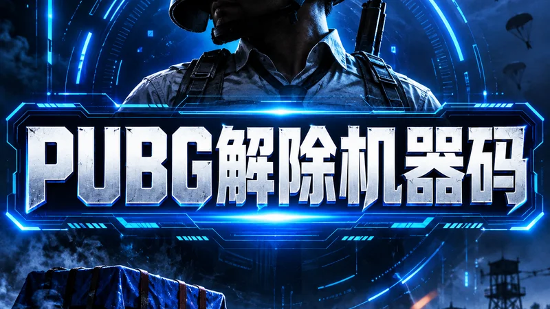 绝地求生【解除电脑机器码】莫名封24小时 软件封面图
